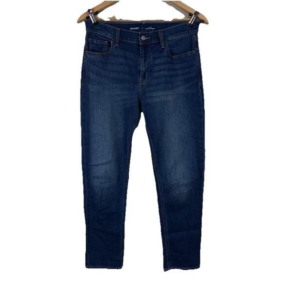 Old Navy Denim - Old Navy Jeans Womens Size 4 Blue Wow Boyfriend Mid-Rise Stretch Denim Classic
